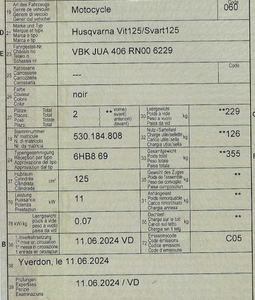 Husqvarna 125 Svartpilen 2024 Démo